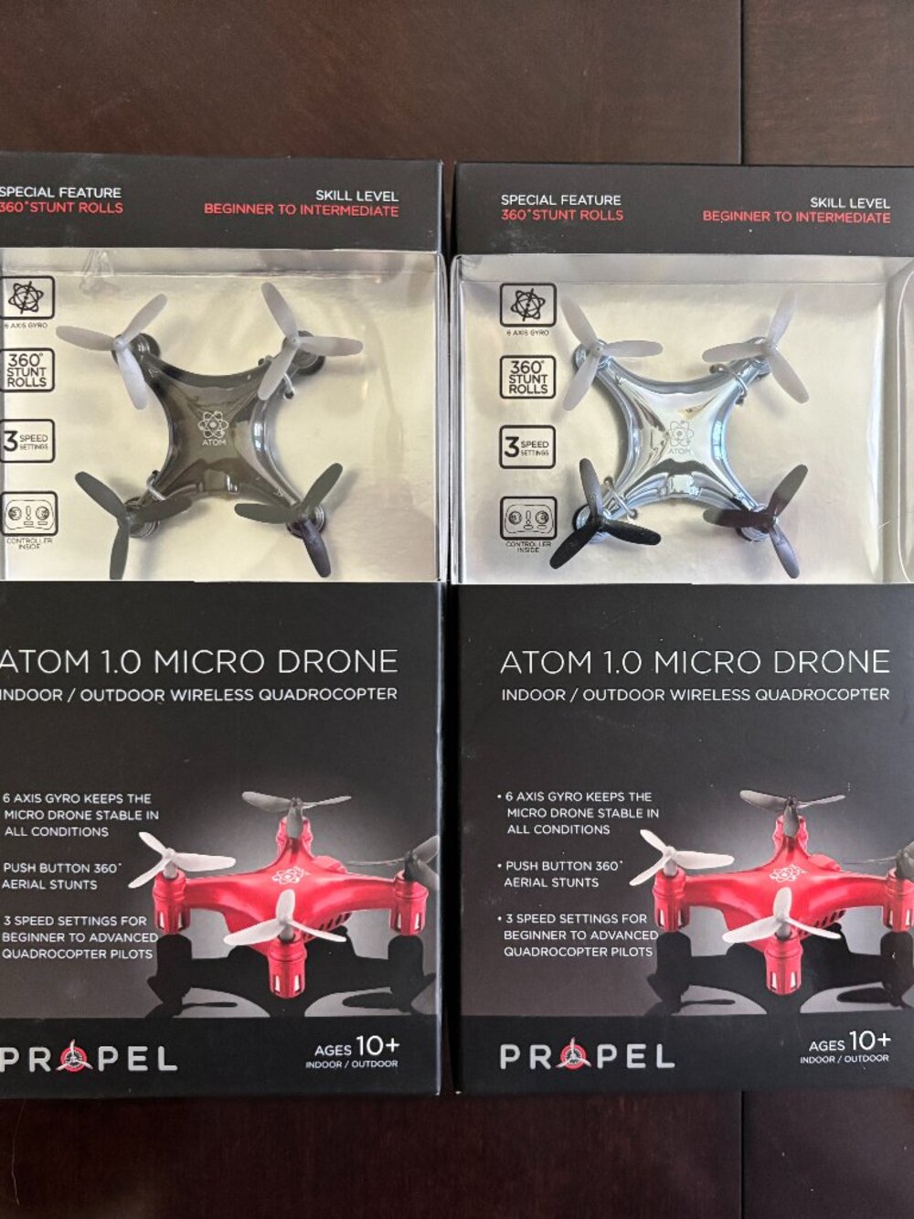 Propel ATOM 1.0 Micro Drone Wireless Quadcopter NIB Sealed
